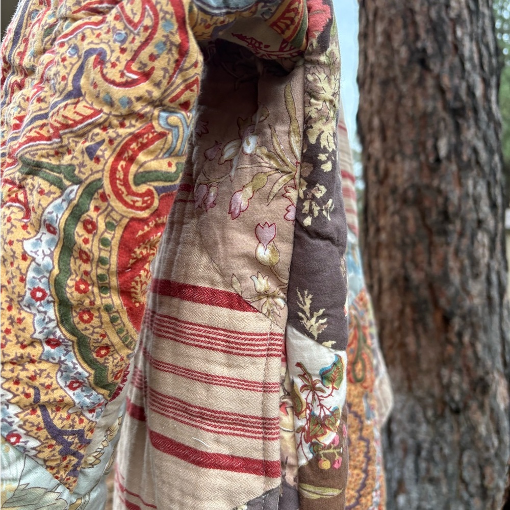 Patchwork Quilted Women's Jacket - Picture 6 of 7